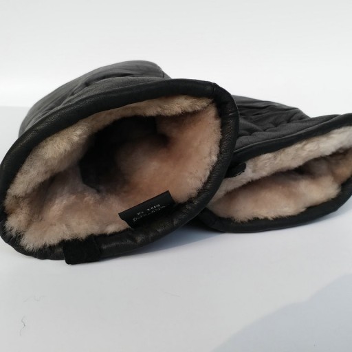 Luvas de dedo para homem - Pretas