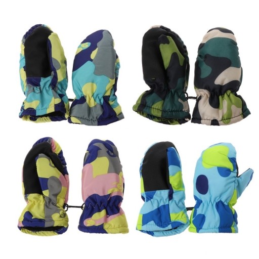 Luvas de inverno para crianças com vários motivos