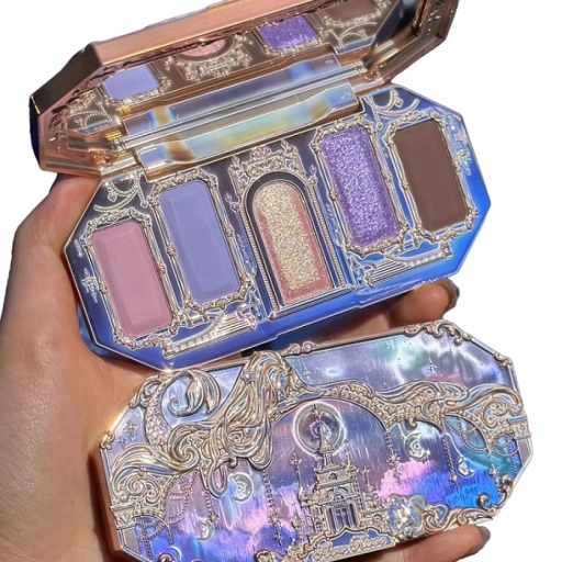 Luxe oogschaduwpalet Glitterschaduw 5 kleuren Waterdicht