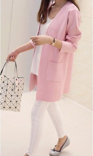 Luxuriöse Cardigan für Damen – Rosa