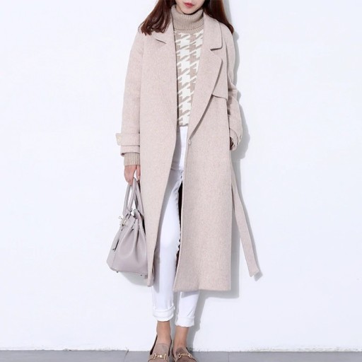 Luxusný dámsky zimný kabát A1453