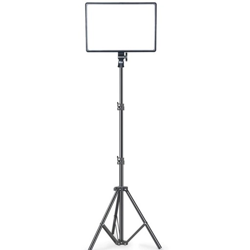 Luz de fotografía LED con trípode