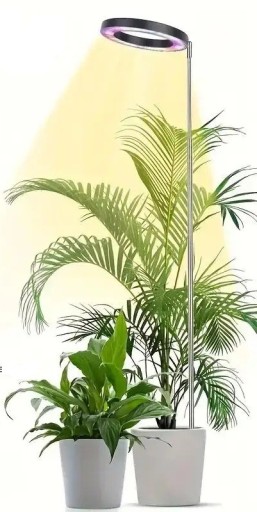 Luz LED de cultivo telescópica 72 diodos Luz ajustable para el cultivo de plantas con cabeza giratoria