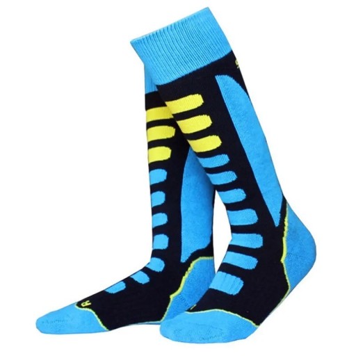 Lyžařské dlouhé ponožky pro muže i ženy Zimní termo ponožky Silné teplé ponožky na lyže a snowboard