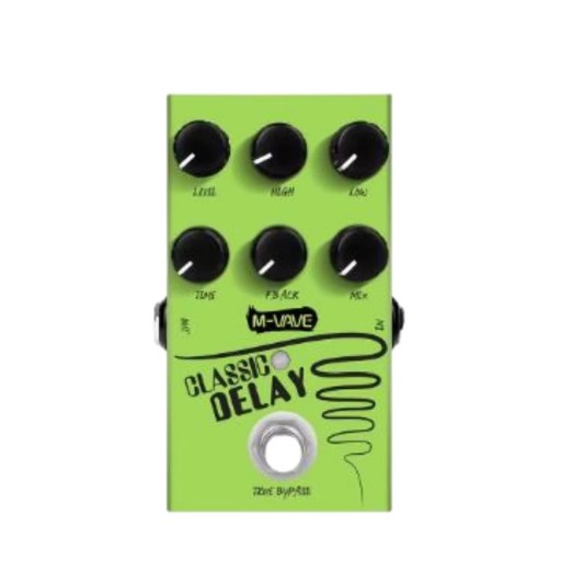 M-VAVE digitale gitaar reverb pedaal met 9 reverb modi Effectpedaal voor elektrische gitaar en professioneel geluid