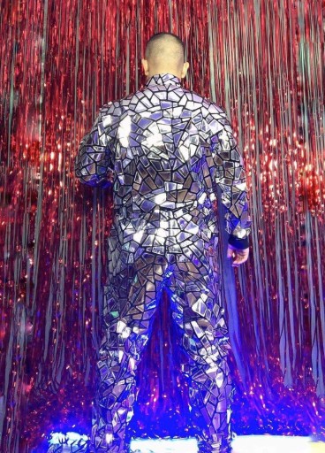 Macacão brilhante para homem