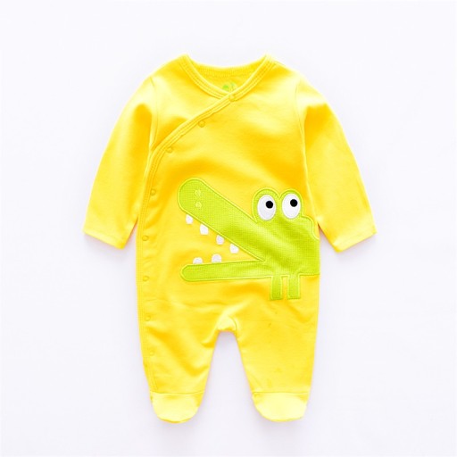 Macacão de bebé com crocodilos - 2 unidades