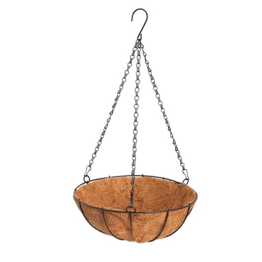 Maceta colgante de coco