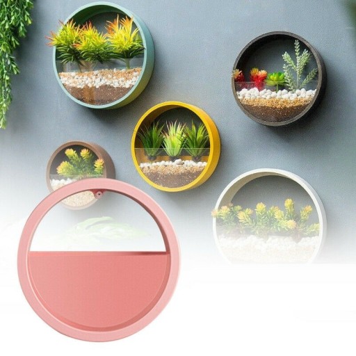 Maceta decorativa para pared