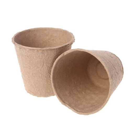 Macetas de papel para plantones 50 uds.
