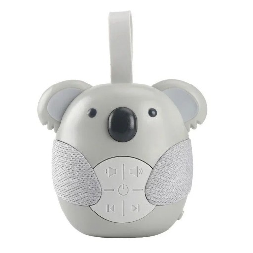 Machine portable pour endormir les enfants avec arrêt programmable, 3 mélodies avec bruit blanc, motif koala, ABS, 12 x 10 x 9 cm