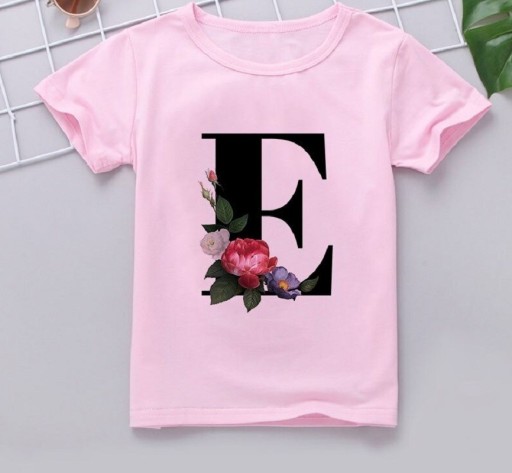 Mädchen-T-Shirt mit dem Buchstaben B1564