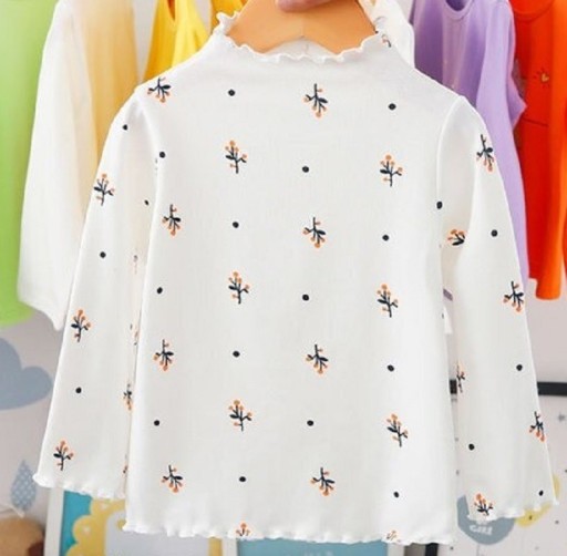 Mädchen-T-Shirt mit langen Ärmeln T2502