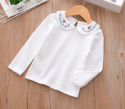 Mädchen-T-Shirt mit langen Ärmeln T2522