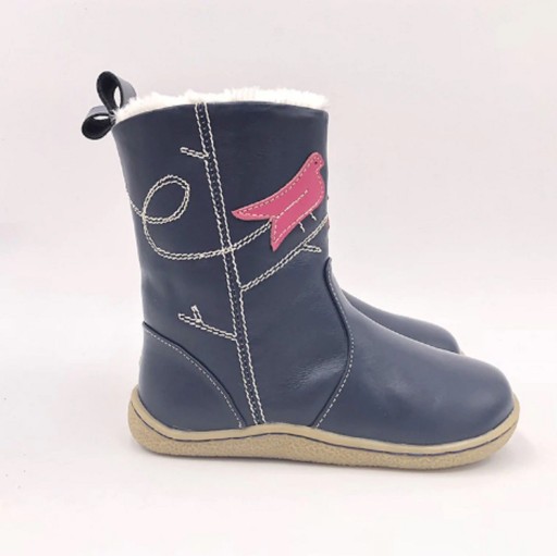 Mädchen-Winterstiefel mit Vogel