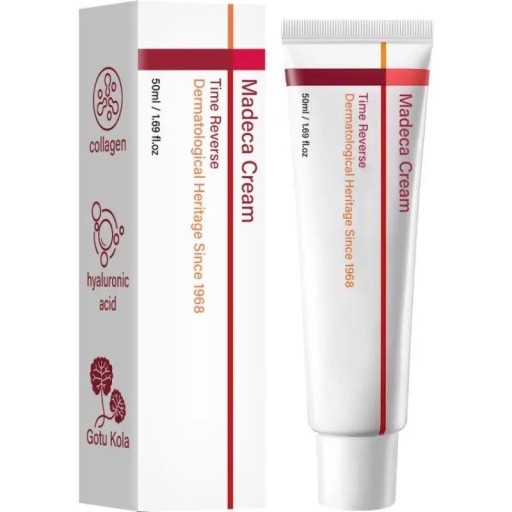 Madeca Cream Koreaanse hydraterende anti-aging crème met Centella Asiatica 50 ml verhelderende dagelijkse verzorging wit