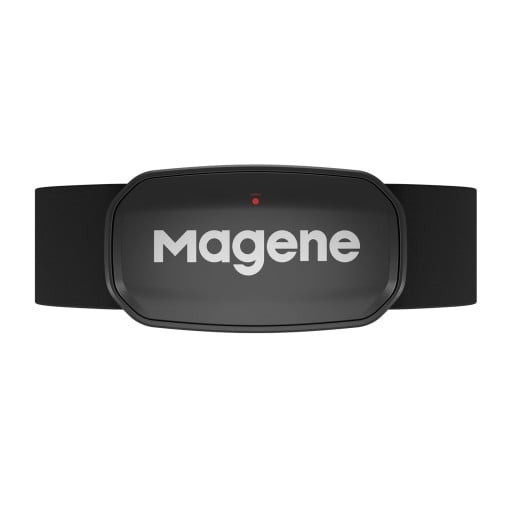 Magene H303 Bluetooth ANT+ IP67 Hrudní Snímazó Tépové Frekvence LED Jelzés 1000 Órás Üzemidő Pontosság ±1 BPM Tartomány 30–240 BPM 62.3 x 35.1 x 11.5 mm