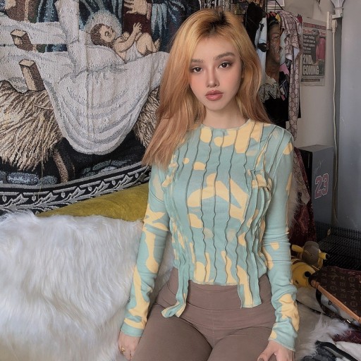 Maglietta da donna a maniche lunghe A992