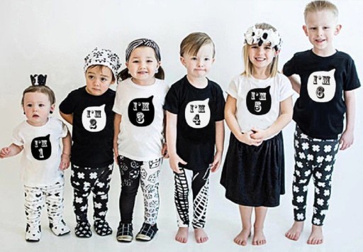 Maglietta di compleanno per bambini B1510