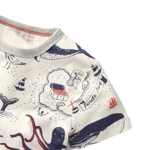 Maglietta e pantaloni corti per bambini L1604