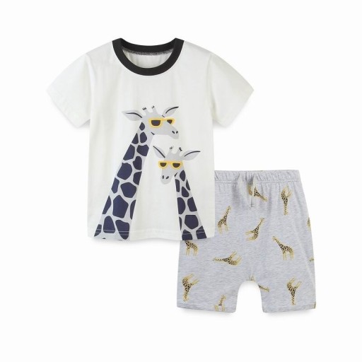 Maglietta e pantaloni corti per bambini L1698