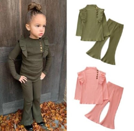 Maglietta e pantaloni da ragazza L1547