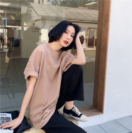 Maglietta oversize da donna B103