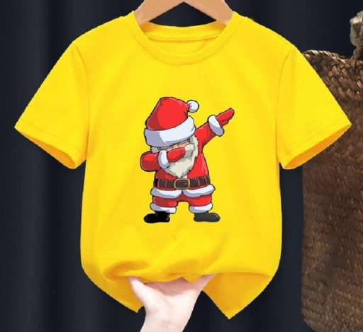 Maglietta per bambini con Babbo Natale T2504