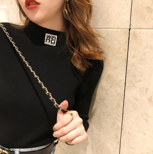 Maglione a collo alto A2930