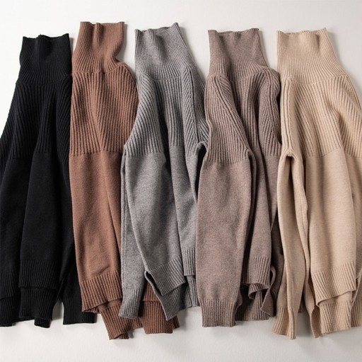 Maglione a collo alto G255