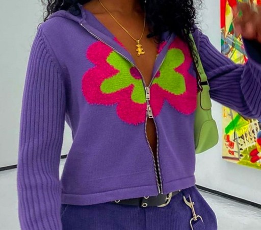 Maglione da donna con cappuccio A2967