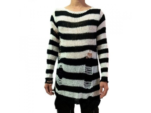 Maglione da Uomo con Buchi F182