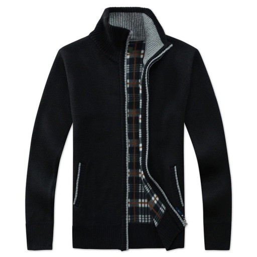Maglione da uomo con zip S62