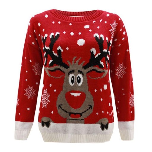 Maglione di Natale da Donna con Renna J1227