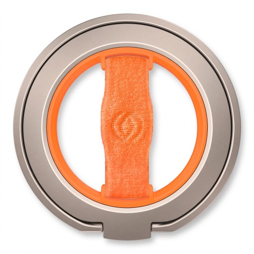 Magnetic Phone Ring Compatible with MagSafe Holder and Stand in One, Rotatable 360° with Finger Strap and Flip Stand