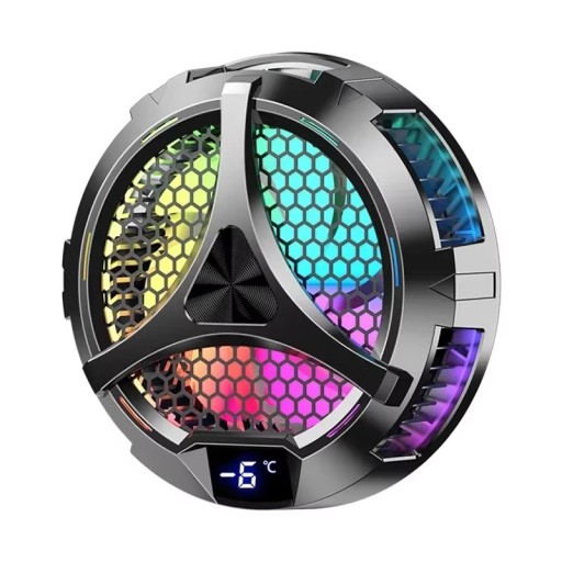 Magnetic Tablet Cooler with 10 cm Fan Gaming Tablet Cooler USB-C Universal Cooling Against Overheating