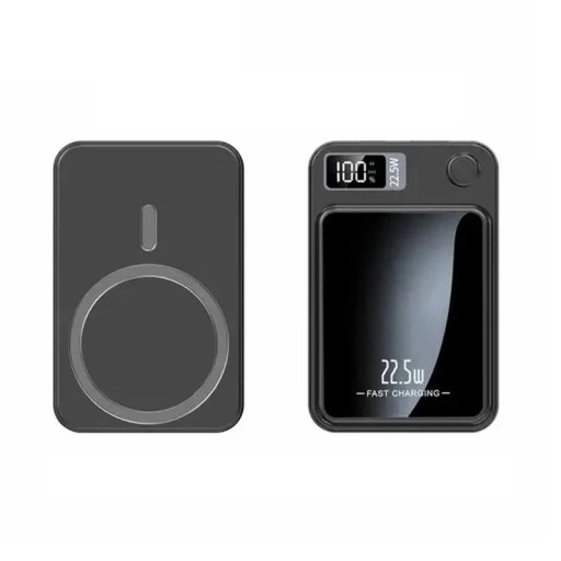 Magnetická bezdrôtová powerbanka 100000 mAh 22W Rýchlonabíjačka Prenosná batéria s adaptérom pre iPhone Samsung Huawei 96 x 65 x 15 mm
