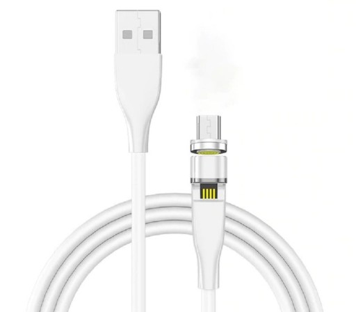 Magnetický kabel USB s rotačním konektorem