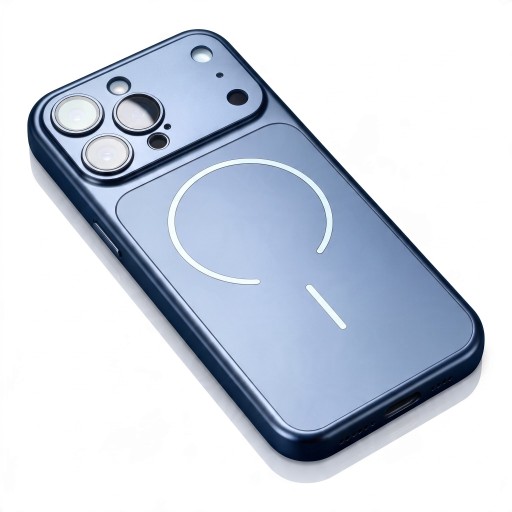 Magnetikus hátlap iPhone 18 Pro-hoz MagSafe kompatibilis Pontos illeszkedés Matt nano üveg Vezeték nélküli töltés