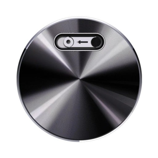 Magnetikus mini diktafon hangaktiválással 3,4 x 3,4 x 0,79 cm zajcsökkentéssel WAV és MP3 iPhone és Android számára fekete hordozható felvételhez