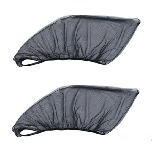 Magnetische autozonneschermen 2 stuks 80x55 cm Dubbelzijdige voorruithoes UV-bescherming DIY auto-accessoires zonnescherm