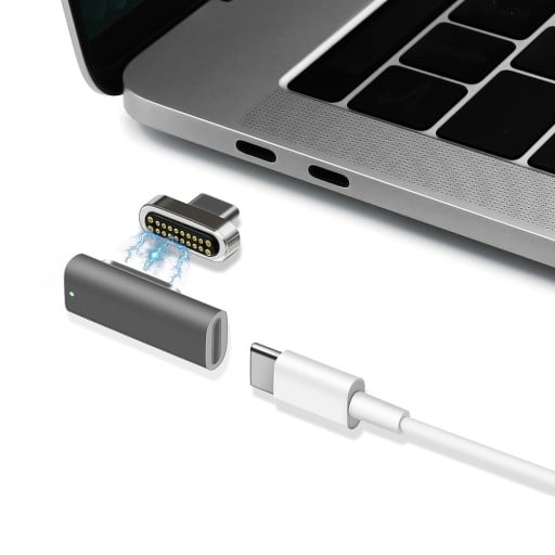 Magnetisk adapter til USB-C opladerkabel