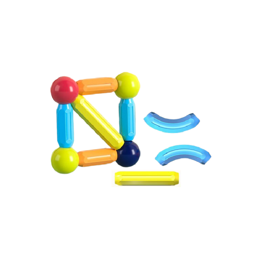 Magnetisk byggsats 12 st