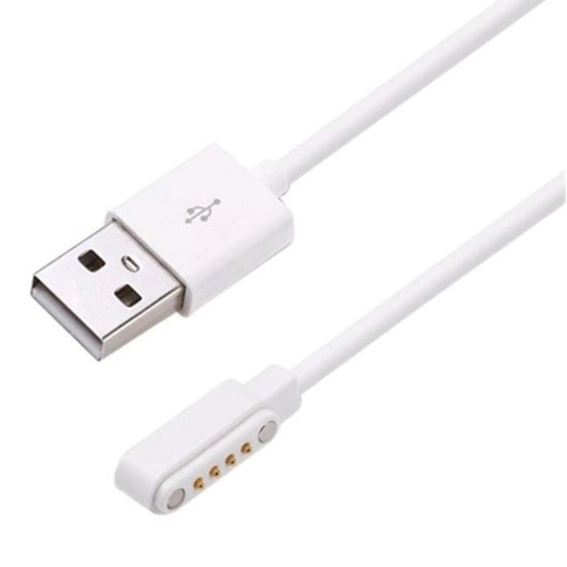 Magnetisk USB-opladerkabel til Smart Watch 4-benet