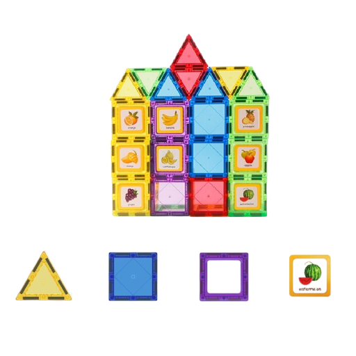 Magnetisk utbildningsbyggsats 28 st