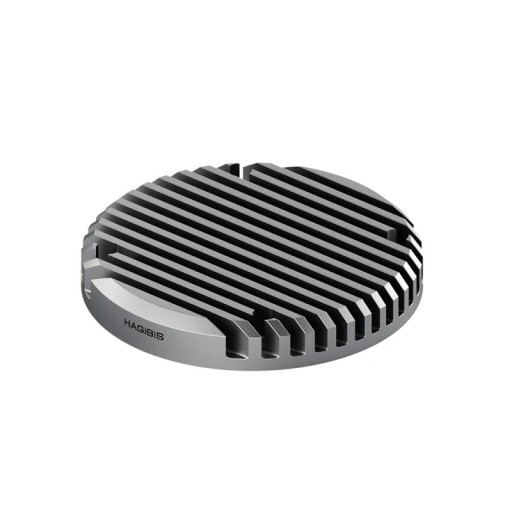 Magnetyczny pokrywka odprowadzania ciepła na dysk SSD Hagibis chłodzenie 5 x 5 x 1 cm stop aluminiowy srebrny do chłodzenia dysku M.2 SSD