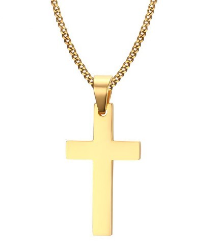 Magnifique collier pour homme avec croix