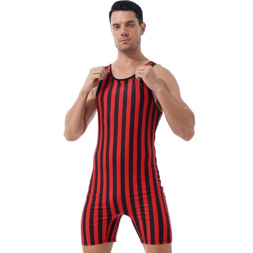 Maillots de bain rayés pour hommes F1013