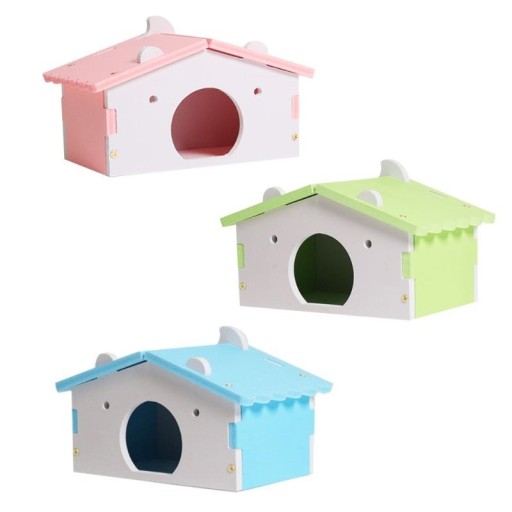 Maison en bois pour rongeurs C878