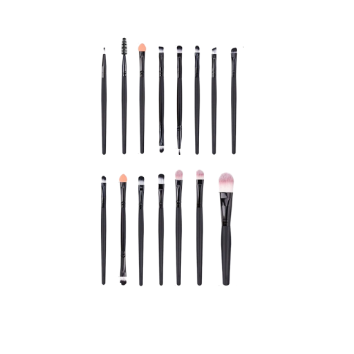 Makeupbørstesæt 15 dele